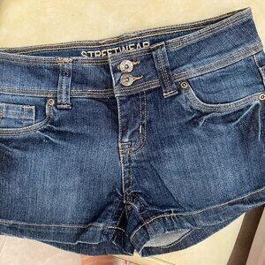 Streetwear jean short